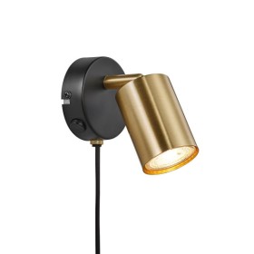 Бра, настенный светильник Nordlux 2113251035 Explore GU10 1x7W IP20 латунный