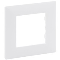 Рамка 1-постова Legrand Niloe Step білий (863191)