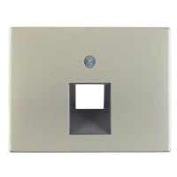 Накладка для розетки UAE нержавеющая сталь Berker K.5