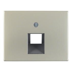 Накладка для розетки UAE нержавеющая сталь Berker K.5