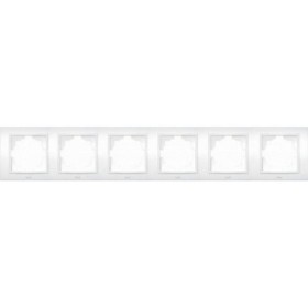 Рамка ELBI ZENA белая 6-я (500-010200-252)