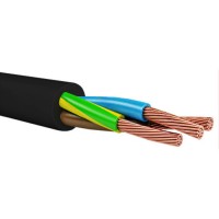 Провод ПВС 3х6,0 гибкий, черный