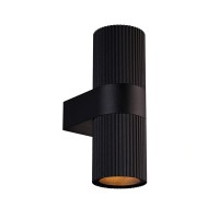 Вуличний світильник Nordlux 2318051003 Kyklop Ripple GU10 2x25W IP54 чорний