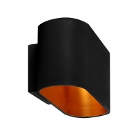 Бра, настенный светильник Goldlux 324412 Elissa G9 1x10W IP20 BK