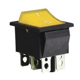 Переключатель TNSy KCD2-202 Y/B желтый (TNSy5500781)