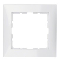 Рамка 1-місна полярна білизна Berker S.1