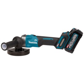 Акумуляторна кутова шліфмашина Makita GA008GM201 XGT 40В 125мм з акумуляторами BL4040x2
