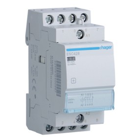 Контактор 25A ESC428 (3НТ+1НЗ, 230В) 2м Hager