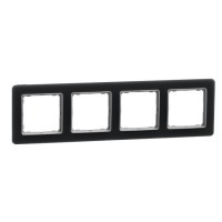 Рамка 4-постова Schneider Electric Sedna Elements штучне матове скло SDD362804