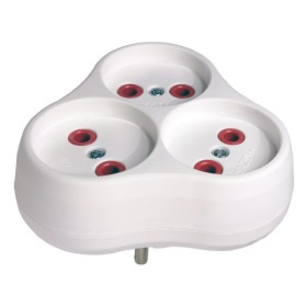 Тройник Neomax белый без заземления (NX1015)