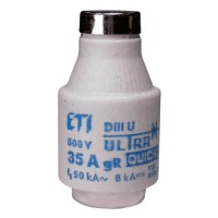 Предохранитель ETI 004323002 DIIIUQ50A/500V gR (50 kA)