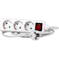 Подовжувач E.Next e.es.3.5.z.s.b 3 гнізда 5м з вимикачем (s042008)