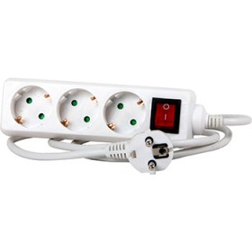 Подовжувач E.Next e.es.3.5.z.s.b 3 гнізда 5м з вимикачем (s042008)