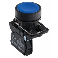 Кнопка "Старт" Аско-Укрем TB5-AA61 синя (A0140010177)