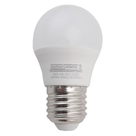 Светодиодная лампа TNSy LED Bulb-G45-5W-E27-220V-6500K-530L GOLDEN (TNSy5000245)
