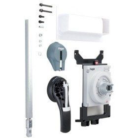 Поворотная удлиненная ручка Hager HXC031H с возможностью блокировки h250 IP55