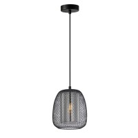 Подвесной светильник, люстра Italux PND-28612-BK-SG Amiria E27 1x40W IP20 дымчатый