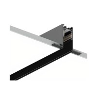 Магнітний шинопровід врізний Alumled ALMG-TRV 2M BK