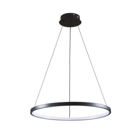 Подвесной светильник, люстра Goldlux 329158 Lea 1 Led 1x20W 4000K 2600Lm IP20 Черный