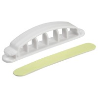 Фиксатор Schneider Electric INS61209 для кабеля (белый) 5шт