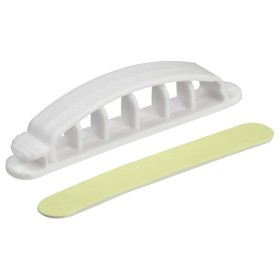 Фіксатор Schneider Electric INS61209 для кабелю (білий) 5шт