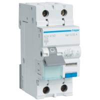 Диф автомат Hager ADA975D C 25A 1P+N 6кА 30мА