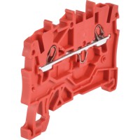 Двухпроводная проходная клемма Wago 2000-1203 Topjob S (красная)