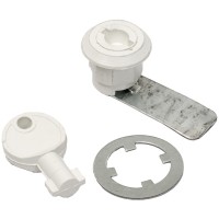 Поворотный замок Билмакс Б00005862 ЗП-1 (светлый) с ключом