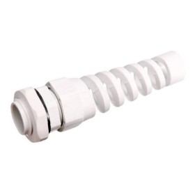 Сальник TNSy PG9 Ø4-8мм зі спіраллю IP68 білий (TNSy5501095)