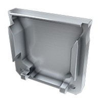 Заглушка Lumines для типа DILEDA без отверстия серебро