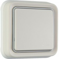 Выключатель перекрестный белый Legrand