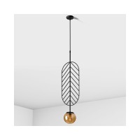 Подвесной светильник, люстра Imperium Light 314125.05.69 November E14 1x40W IP20 Черный