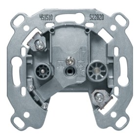 Розетка антенна прохідна, 2 отвори (механізм) Berker