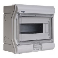 Щит накладной Vector VE110D на 10 модулей Hager