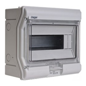 Щит накладной Vector VE110D на 10 модулей Hager