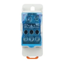 Розподільчий блок CNC FTUKK125 125А 30х76,5х45,5мм на DIN-рейку (Б00043067)