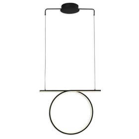 Подвесной светильник, люстра Goldlux 334039 Odetta LED 1x30W 4000K 3750Lm IP20 черный