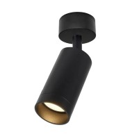 Світильник поворотний, спот Oledim 7771627 TS37B ALU GU10 IP20 чорний