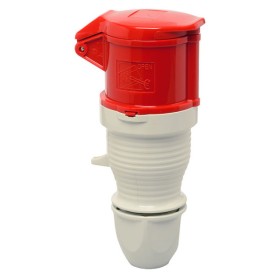 Трифазний переносний роз'єм WALTHER WL330 (3P+N+E) 32А 380V IP44