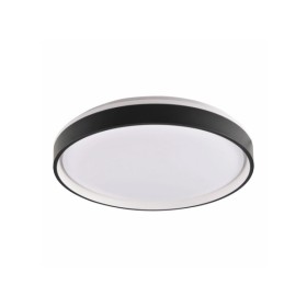 Люстра с пультом светодиодная, потолочный светильник Goldlux 326669 Jadwiga 40 Led 1x48W 3000K-6000K 5300Lm IP44 Bk