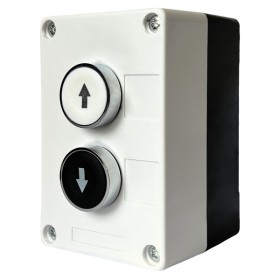 Двомісний пост керування Promfactor FP4-BOX2W89 з металевими кнопками "Вгору-Вниз"