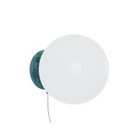 Бра, настенный светильник Pikart 36462-7 Ball E27 1x60W IP20 бирюзовый