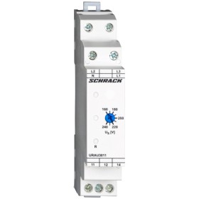 Реле контролю напруги Schrack URAU3011 1ПК з регулюванням значення напруги 5A