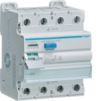 Устройство защитного отключения Hager CPH684C 4P 10кА 100A 300мА A-Hi S