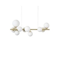 Підвісний світильник, люстра Ideal Lux 283791 Perlage G9 10x15W 3000K IP20