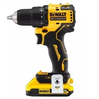 Бесщеточная дрель-шуруповерт DeWALT DCD708D1T XR Li-Ion 18В 2Ач 65Нм быстрозажимной патрон 13мм