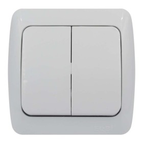 Вимикач ALSU білий 2-кл ( 504-010200-202 )