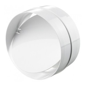 З'єднувач круглих повітроводів Vents D100 зі зворотним клапаном