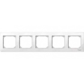Рамка 5-пост. M-Plan полярно-белый Merten, MTN515519
