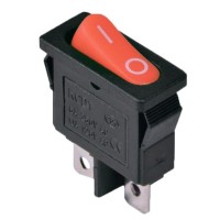 Перемикач TNSy KCD1-12-101 R/B овальний червоний (TNSy5500687)